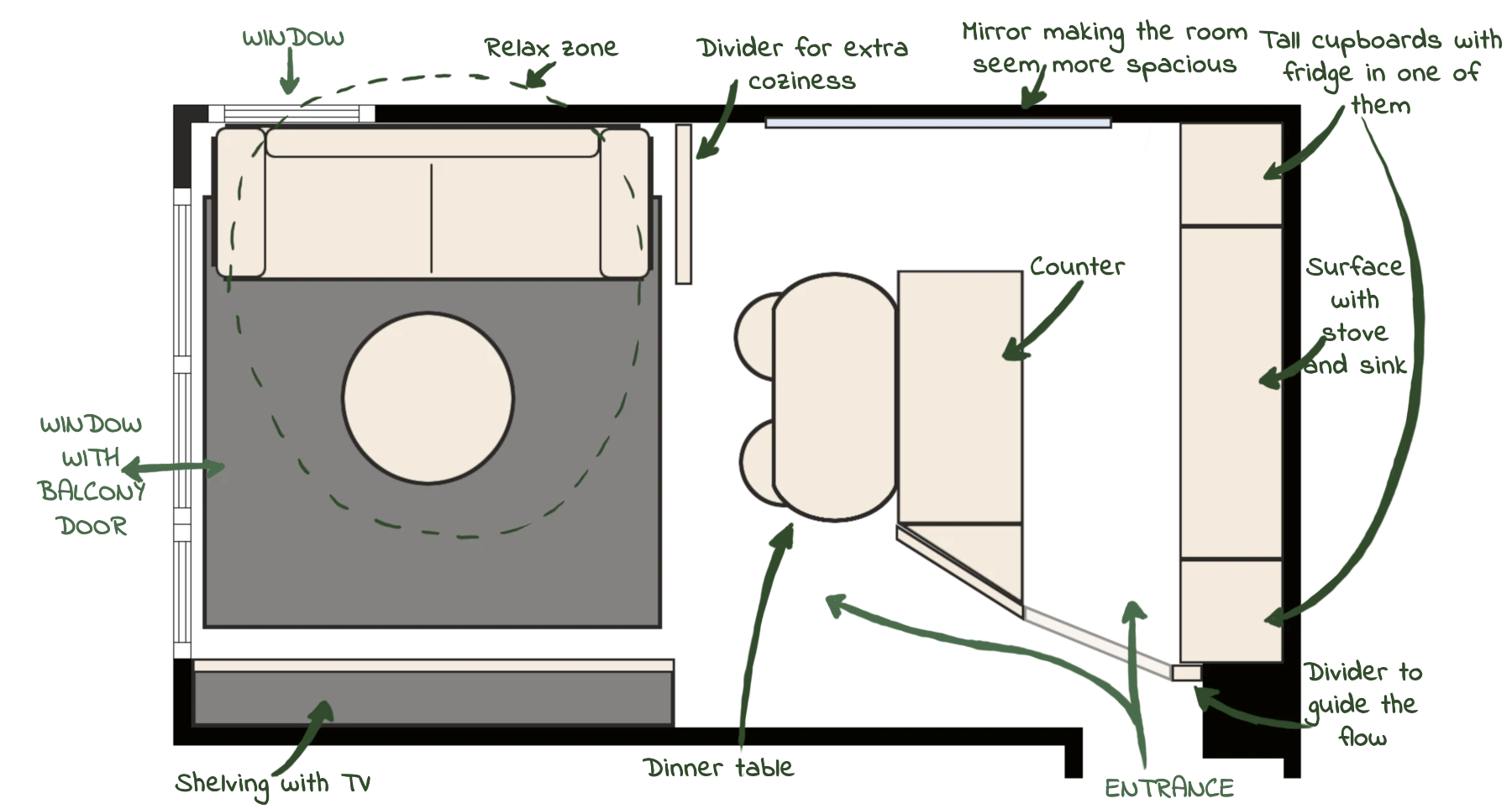 Engineered floor plan